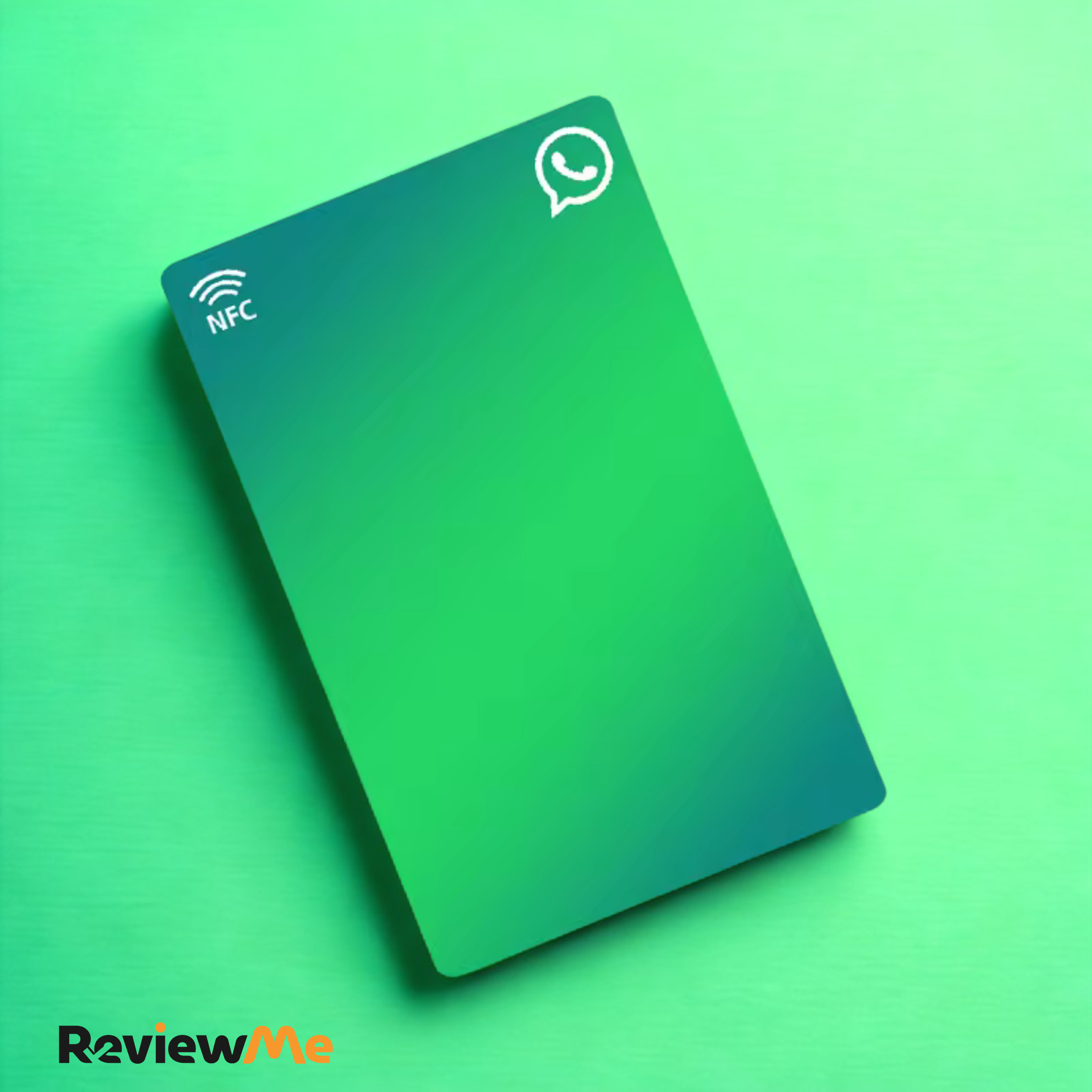 WhatsApp NFC Karte – Kontakt per Tap | NFC Visitenkarte Modern