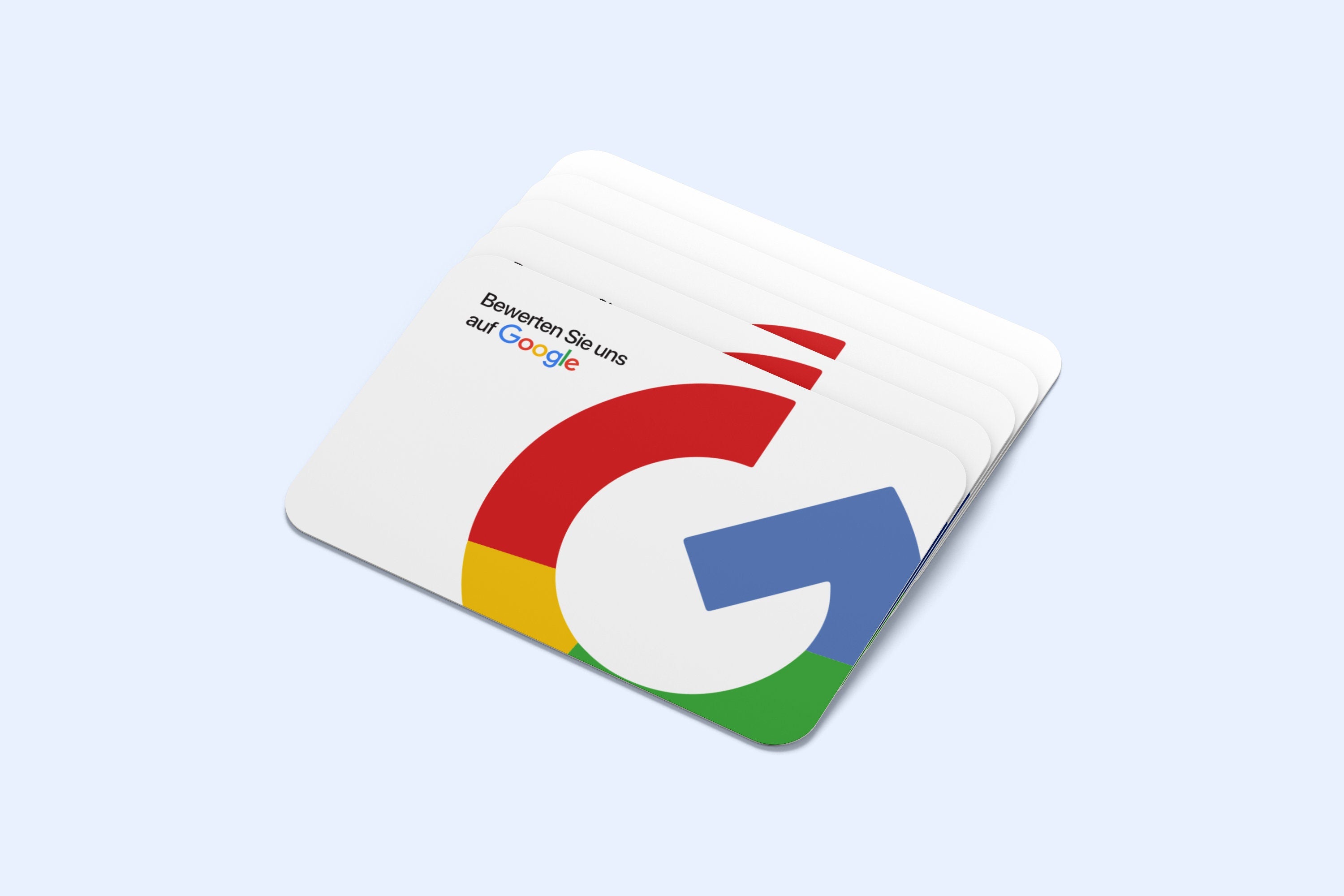 Bewerten Sie uns auf Google Visitenkarten - Modern - ReviewMe