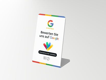 Google Bewertung NFC Aufsteller