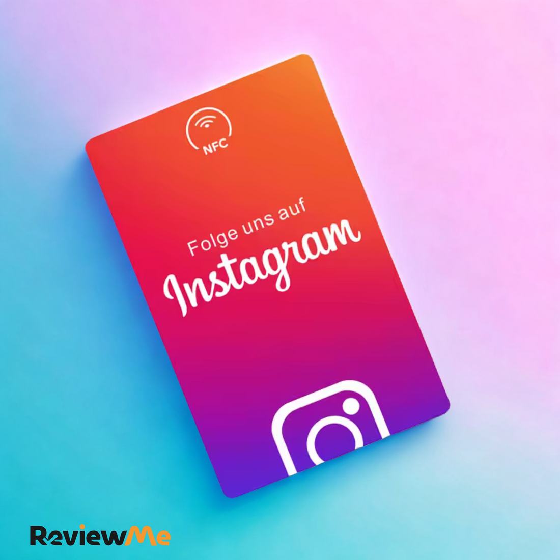 Instagram NFC Karte – Social-Media Visitenkarte mit NFC Chip