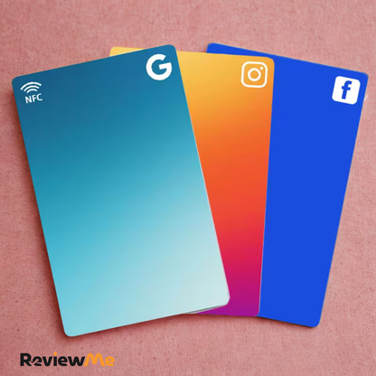 Google Bewertung NFC Karte -  Bewertungskarte mit NFC Chip