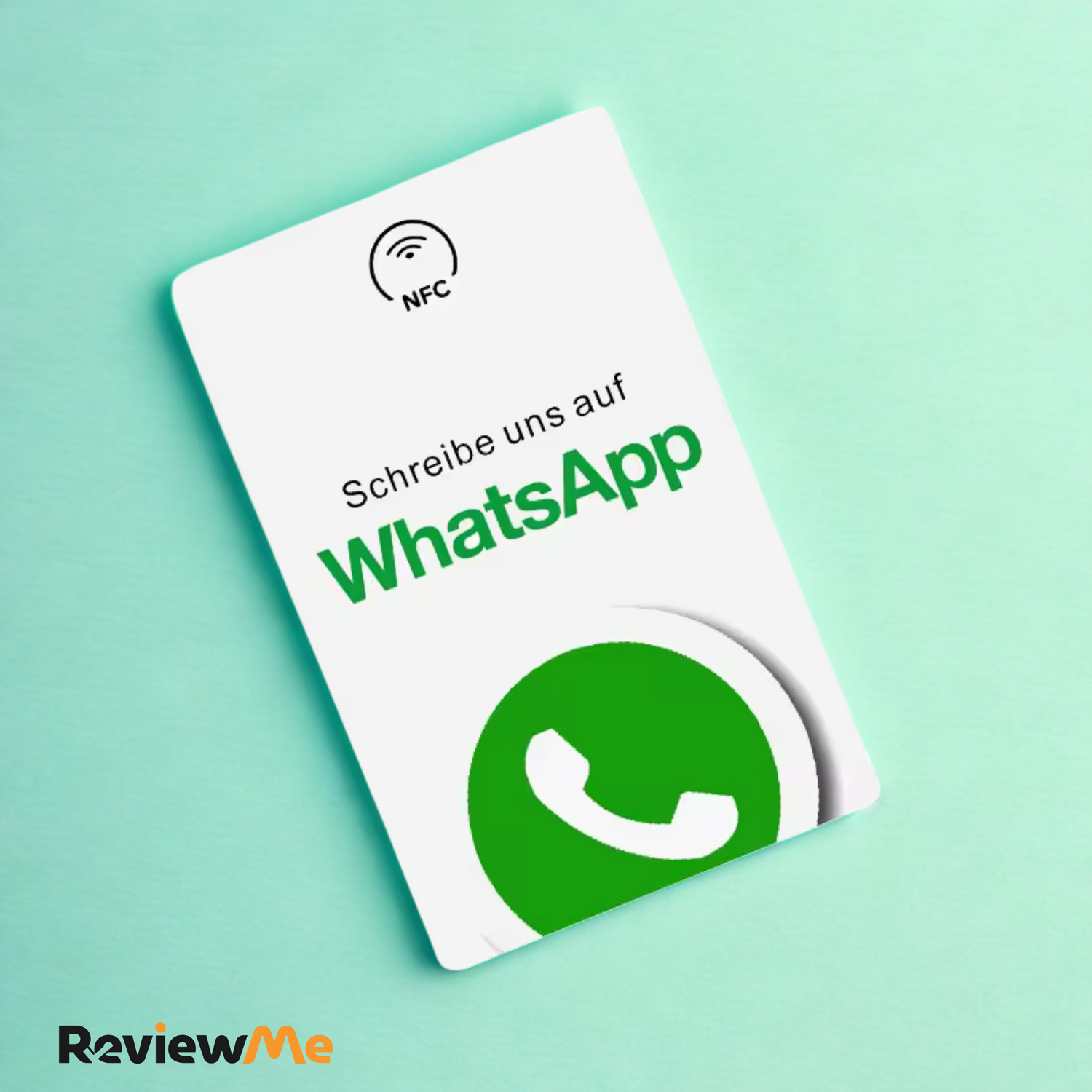 WhatsApp NFC Karte – Kontakt per Tap | NFC Visitenkarte