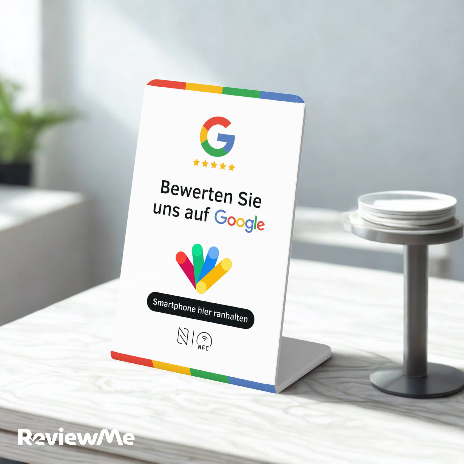 Google Bewertung NFC Aufsteller