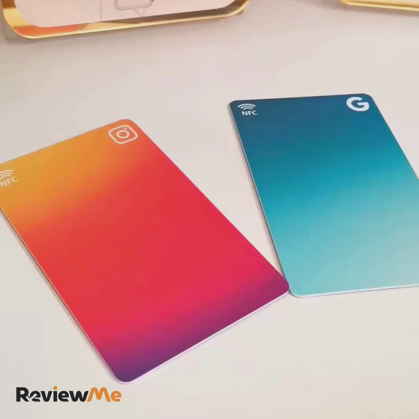 Google Bewertung NFC Karte -  Bewertungskarte mit NFC Chip